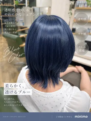 ミディアム カラー 🔹Kplus🔹 遠山のヘアスタイル