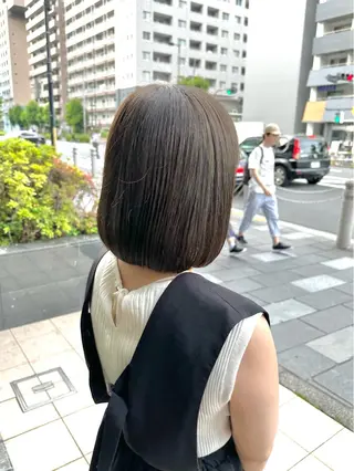 ミディアム カラー K+★ ことねのヘアスタイル