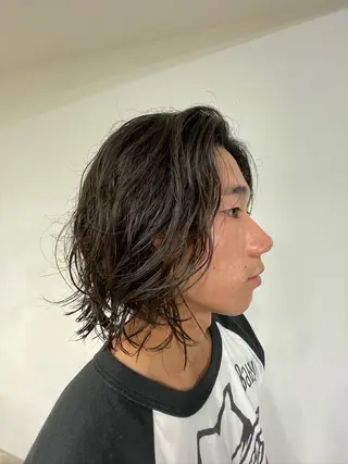メンズ 三田 真穂のヘアスタイル