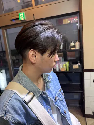 ミディアム パーマ メンズ 鈴木結花/立川美容師 /お悩み解決型美容師のヘアスタイル