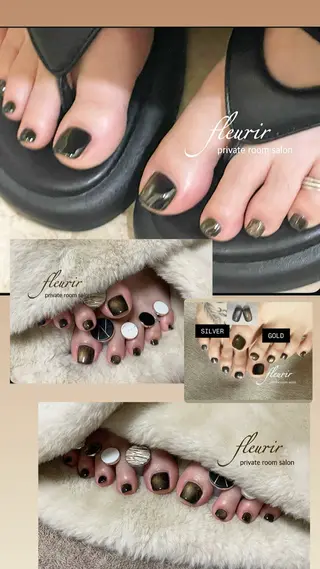ネイル フルリール 【プライベートサロンのネイルデザイン