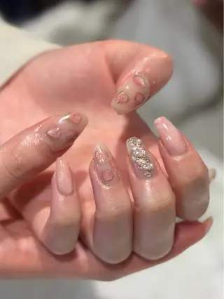 ネイル yume 🎀大人ガーリー🎀のネイルデザイン