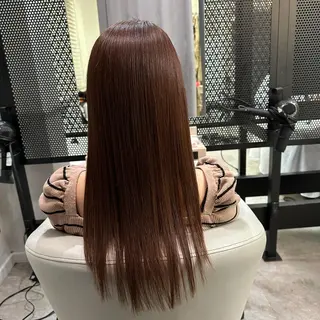 ロング 【渋谷で人気】艶髪× 髪質改善/ツヤカラーのヘアスタイル