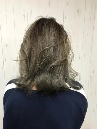 セミロング カラー AN'TIA小作代表 ⭐︎kazuma⭐︎のヘアスタイル