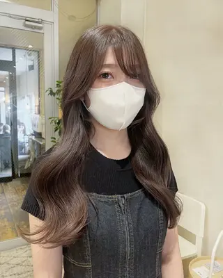 ロング カラー nakahara madokaのヘアスタイル