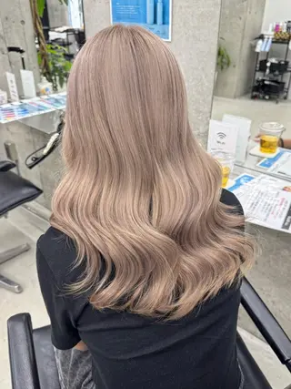 カラー Asami/名古屋/ ハイトーン/デザインのヘアスタイル