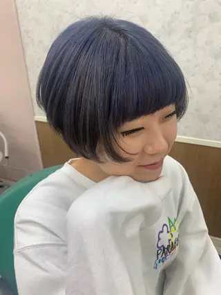 ショート キッズカット/塩田平 コバヤシシオリのヘアスタイル