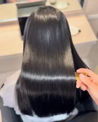 ロング 美髪縮毛矯正 専門店Velのヘアスタイル