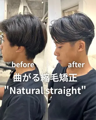 パーマ メンズ メンズ清潔感のプロ 💈メンズパーマ藤田のヘアスタイル