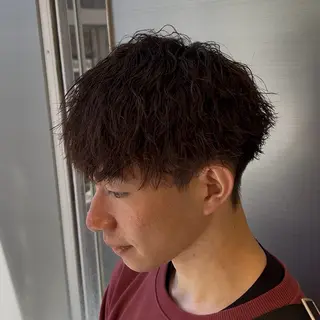 パーマ メンズ メンズパーマは私一択 佐藤有紀のヘアスタイル