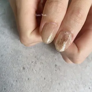 ネイル モチの良さ◉ フィルインネイル♡のネイルデザイン