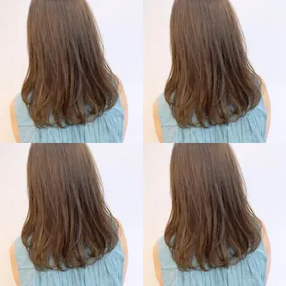 カラー 透明感カラー✂︎ /縮毛矯正/YUKAのヘアスタイル