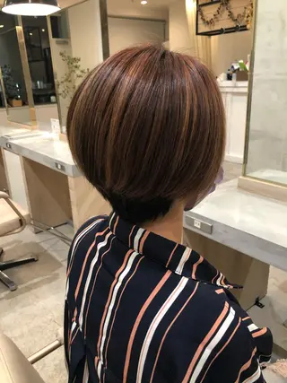 ショート 森 翼のヘアスタイル