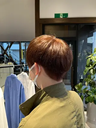 ショート 林 美優のヘアスタイル