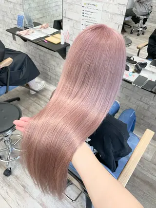ロング カラー 🐚🧸 MAKI 🧸🐚のヘアスタイル