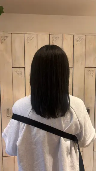 ミディアム カラー Noa🎀🫧 KNACK 東三国のヘアスタイル