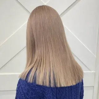 ロング カラー 横浜/ミルクティー カラー🤍みうのヘアスタイル