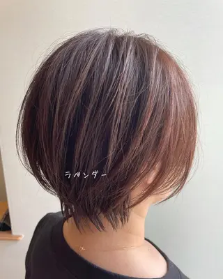 ショート カラー NOPPO 和泉市 美容室/奥村 飛鳥のヘアスタイル