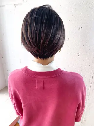 ショート ショート✨ボブ✨代表 新田見美仁のヘアスタイル