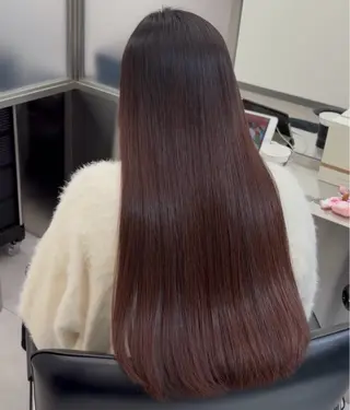 ロング 堤 麻衣子のヘアスタイル