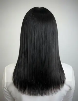 ロング 松田 楽のヘアスタイル