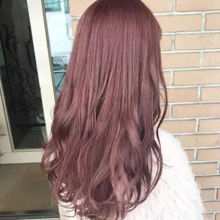 ロング カラー パーマ ヘアアレンジ メンズ キッズ ネイル マツエク・マツパ サロンドミルク 渋谷高比良のヘアスタイル