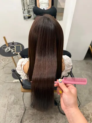 ロング ダブルカラー 大募集中❣️ あいりのヘアスタイル