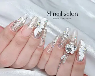 ネイル M🌷nail 長さだし専門店のネイルデザイン