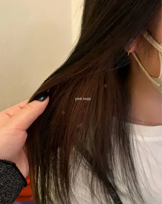 カラー 後藤 明香里のヘアスタイル