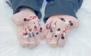 ネイル MoMoA Nail ネイル長さ出し専門店のネイルデザイン