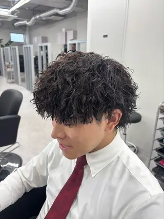 パーマ [eight]田川 欣人/メンズ特化/のヘアスタイル