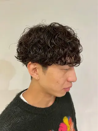 メンズ 三田 真穂のヘアスタイル
