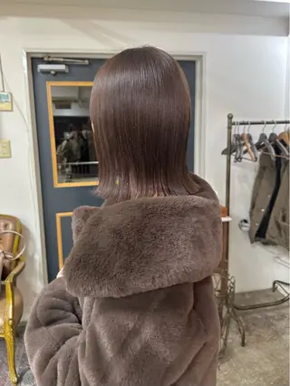 ミディアム NAGISA髪質改善 &透明感カラー🪞のヘアスタイル