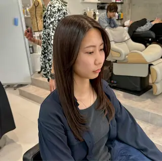 ロング 榎本 雪来のヘアスタイル