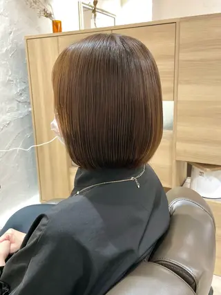 ショート 髪質改善 縮毛矯正/ レイヤー/銀座/本木のヘアスタイル