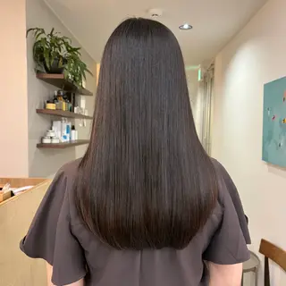 ロング 髪も心も健康に🤎 原亜希子のヘアスタイル
