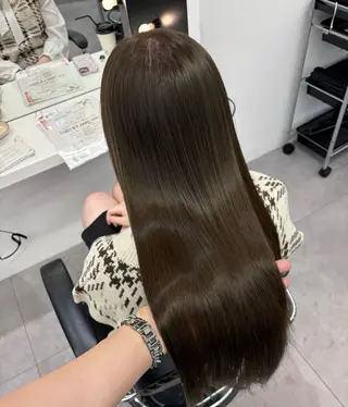 ロング niko/髪質改善 透明感カラー/西梅田のヘアスタイル