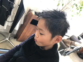 ショート キッズ 山口 晃也のヘアスタイル