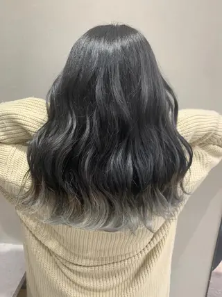ロング カラー 浦野 剛志のヘアスタイル