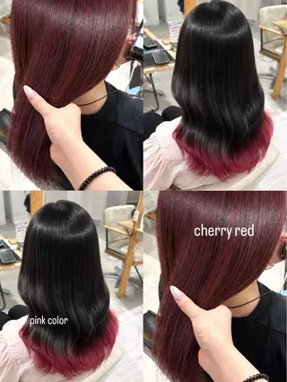 カラー ROSSO Rurika🐈⬛のヘアスタイル