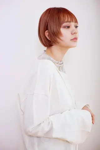 カラー ショート BASSA 下井草店のヘアスタイル