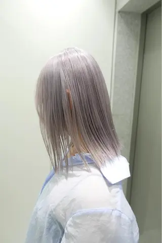 ミディアム カラー 原宿美容師/複雑 履歴修正/きょたのヘアスタイル