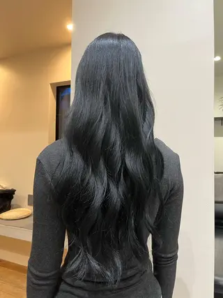 ロング カラー 【e's】鎌倉/義樹 /ヘアカラーのヘアスタイル