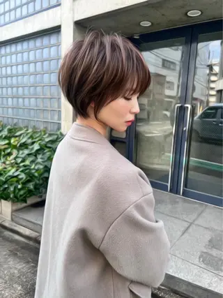 ショート 栗原 瑠世のヘアスタイル