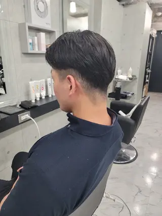 ショート パーマ メンズ ❇️安達 優心❇️ レイヤー/艶髪特化のヘアスタイル