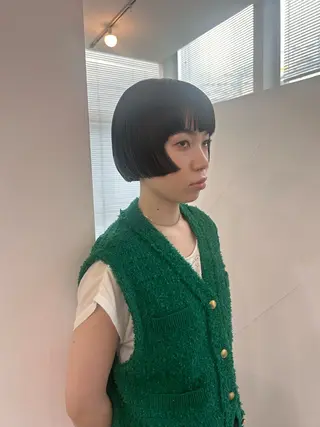 ショート かがやしづ ⭐️カラーモデルのヘアスタイル