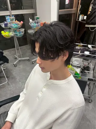 ショート 🩶垢抜けメンズ🖤 mihoのヘアスタイル