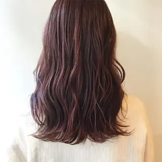 ミディアム カラー パーマ ヘアアレンジ ウルフカット モデル募集中!ミカのヘアスタイル