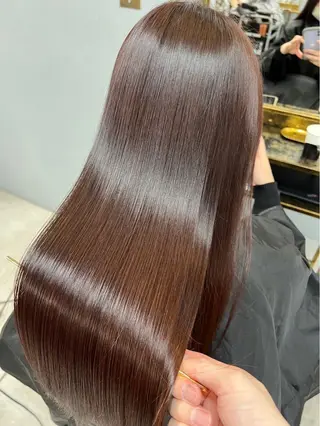 ロング 松本 心優のヘアスタイル