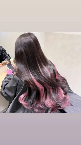 ロング ‎🤍札幌ハイトーン 🤍シンゴのヘアスタイル